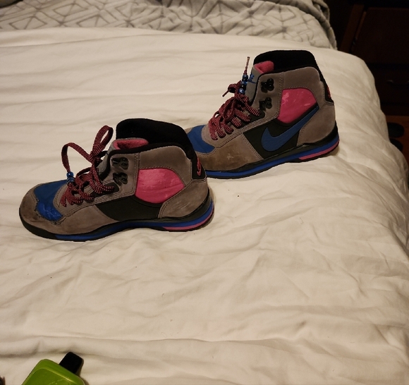 Hike Nike Vintage 80s 90s OG Nike Son Of Lava High Hiking Boots - Picture 4 of 10